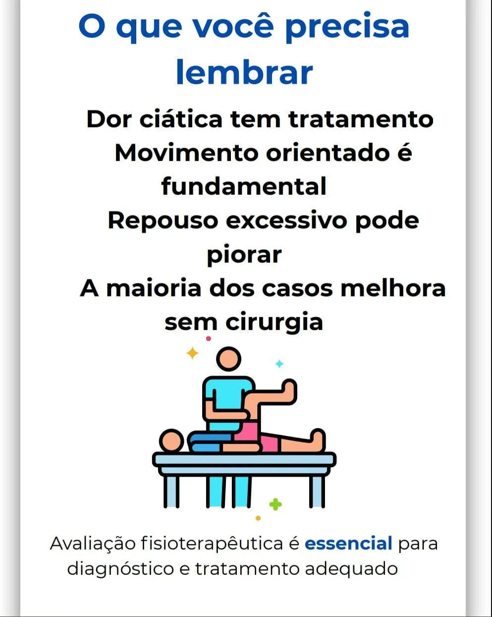 Post sobre fisioterapia